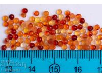 Carnelian 2.4mm Round Cabochon - 50 pieces