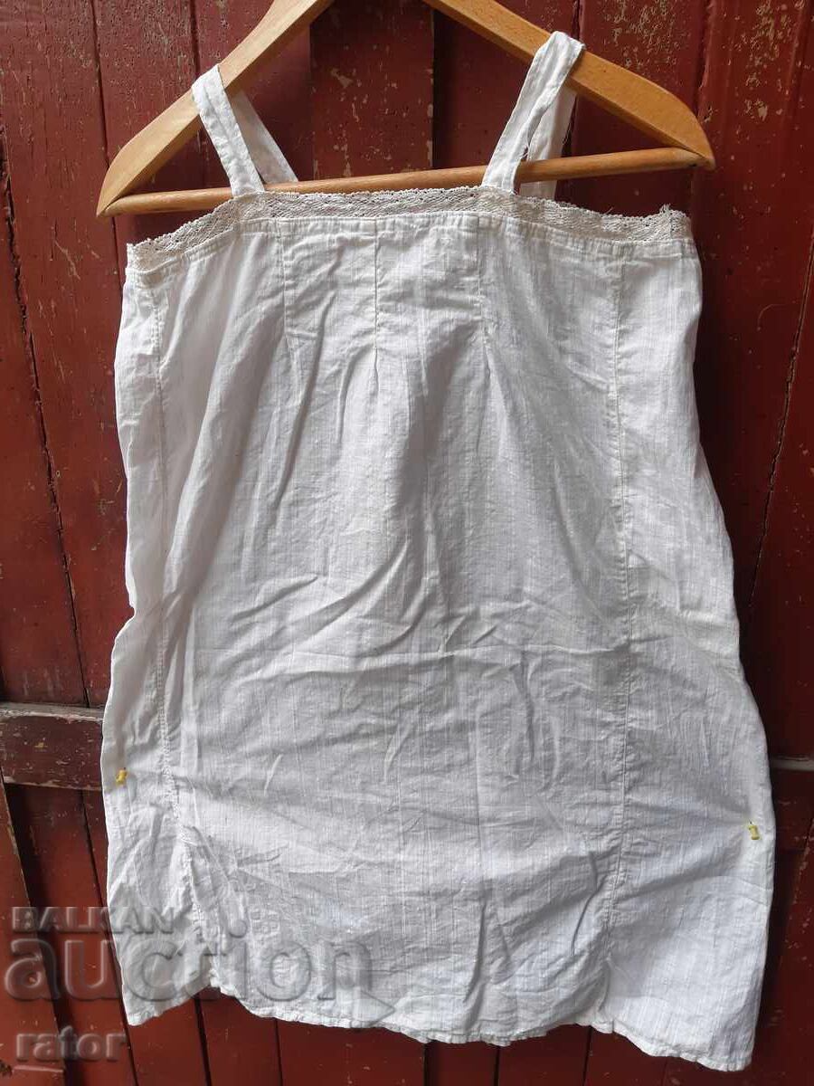 Автентичен кенарен комбинезон с  дантела .Носия , риза - 5