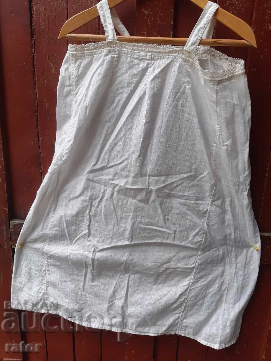 Authentic canary jumpsuit with lace. Costume, shirt