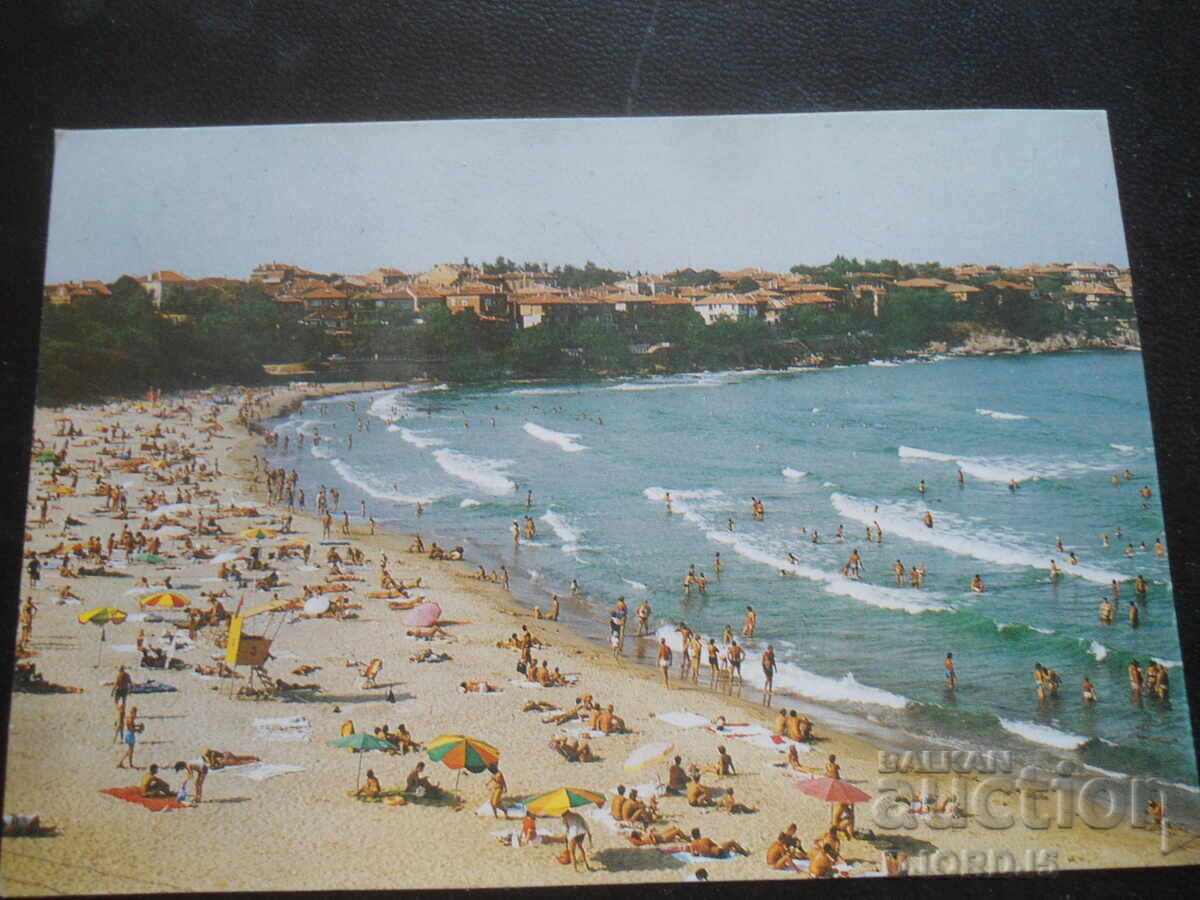 ΣΟΖΟΠΟΛ. Η παραλία, Παλιά καρτ ποστάλ