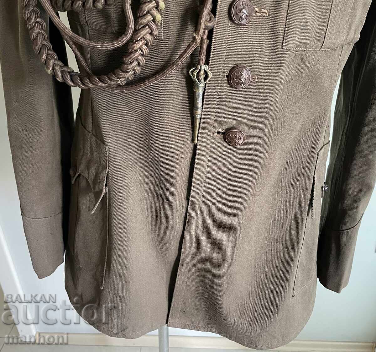 Delivery of Kingdom of Bulgaria jacket lieutenant colonel doctor model 1936