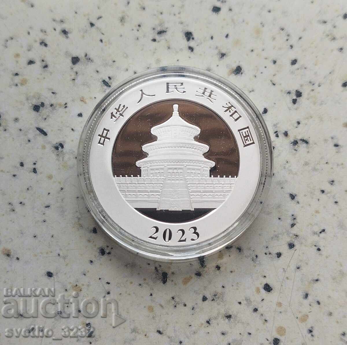 Сребро 30 гр 2023 Панда с цена 149.00 лв. | € 76.18