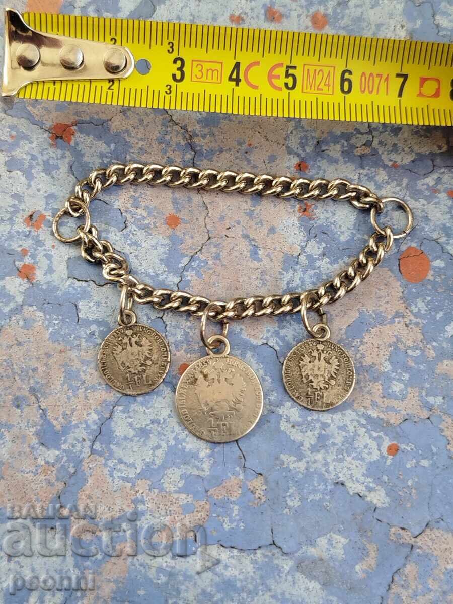 Necklace with coins with price 20.00 BGN | € 10.23 Necklace with coins with price 20.00 BGN | € 10.23
