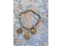 Necklace with coins