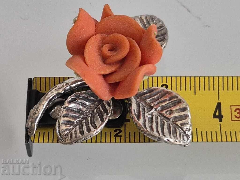 Beautiful Silver Rose, Handmade, Original Design 1 - 7 Beautiful Silver Rose, Handmade, Original Design 1 - 7