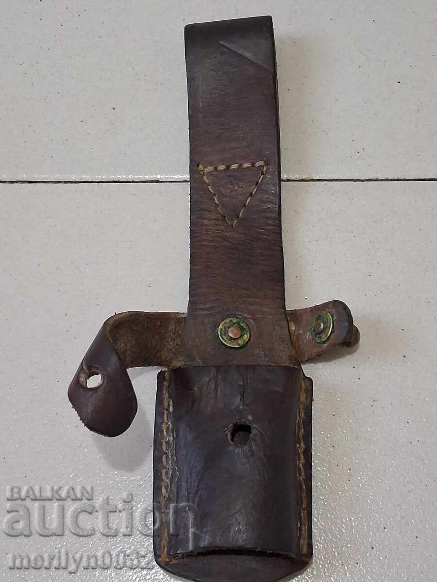 Аукцион Кожен лопус за щик нож байонет