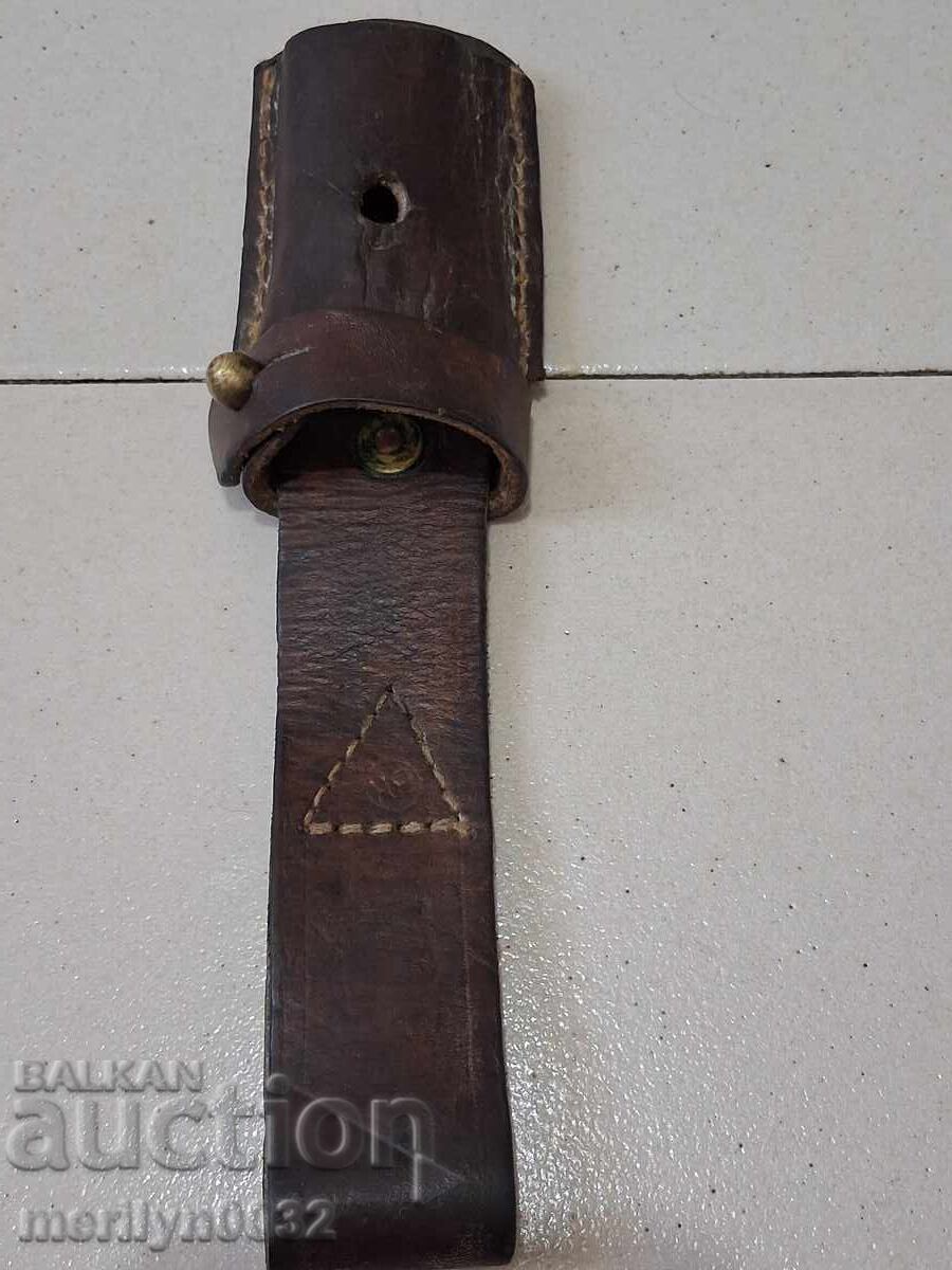 Кожен лопус за щик нож байонет - 5