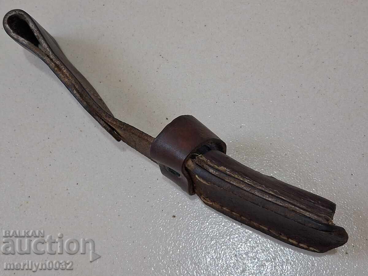 Кожен лопус за щик нож байонет - 7