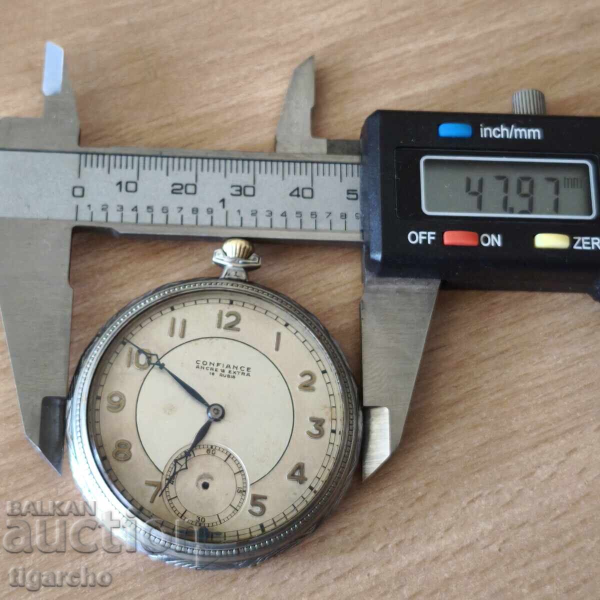 Παράδοση Τσέπης ρολόι CONFIANCE Παράδοση Τσέπης ρολόι CONFIANCE