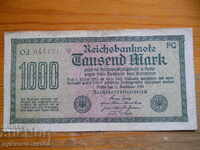 1000 μάρκα 1922 - Γερμανία ( VF )