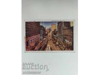 Old postcard of Times Square, New York, 1935