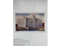 Carte poștală veche cu Merchandise Mart, Chicago, 1940
