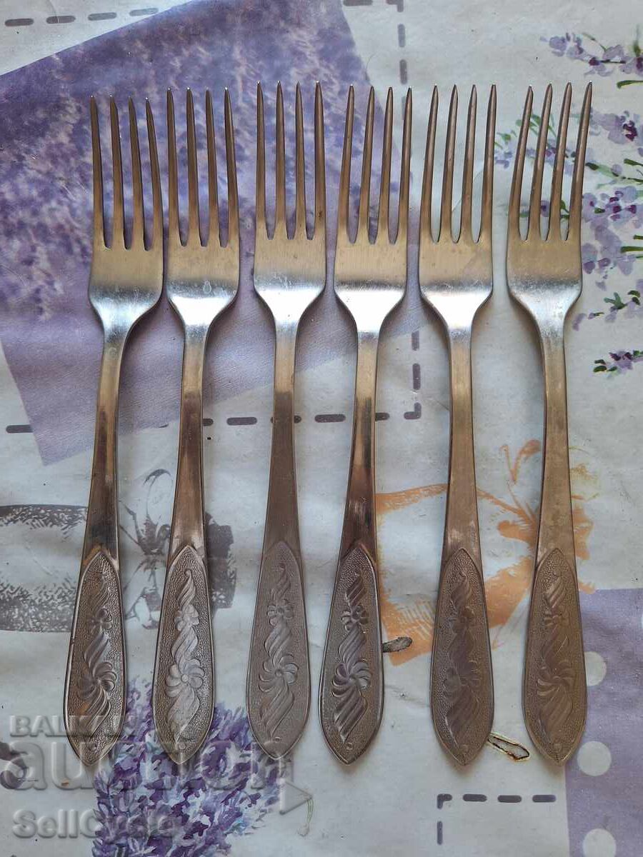 ✅ QUALITY RUSSIAN FORKS b PCS. - STAINLESS❗