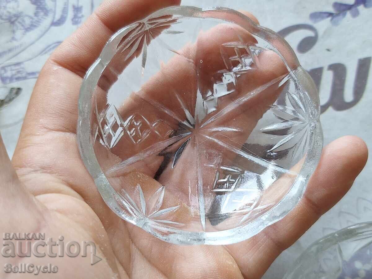 ✅ SMALL GLASS PLATES - FOR SWEET/SAUCE❗ with price 3.00 BGN | € 1.53