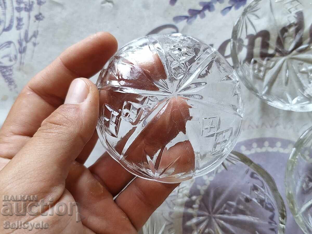 Delivery of ✅ SMALL GLASS PLATES - FOR SWEET/SAUCE❗