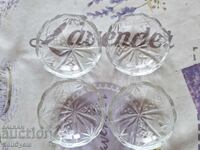 ✅Farfurioare mici de sticlă - pentru dulceață/sosieră❗