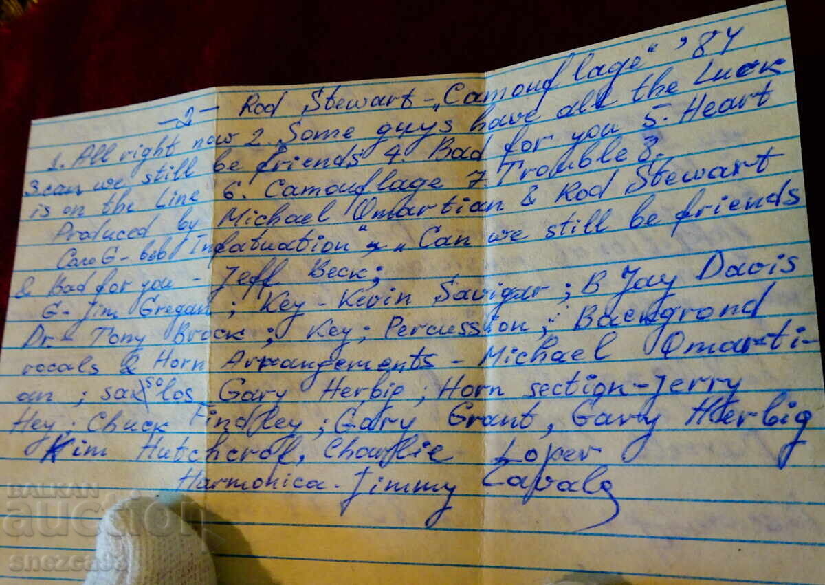 Caseta audio BASF cu albume rock de Nazareth și Rod Stewart - 5