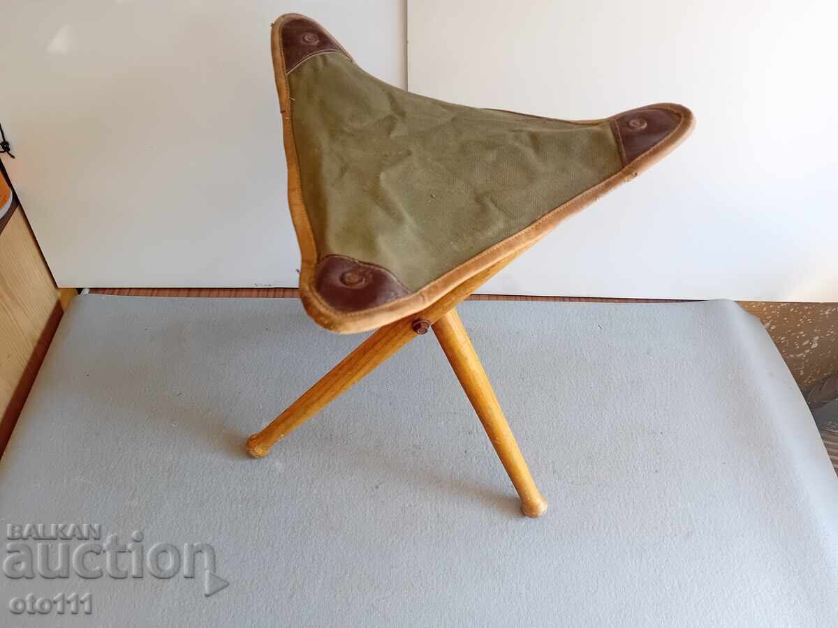 SCAUN OFIȚER VECHI MILITAR - WW1 .WW2 SCAUN OFIȚER VECHI MILITAR - WW1 .WW2