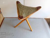 SCAUN OFIȚER VECHI MILITAR - WW1 .WW2