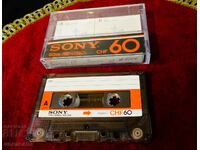 Caseta audio Sony CHF60 cu Beatles, album Rubber Soul