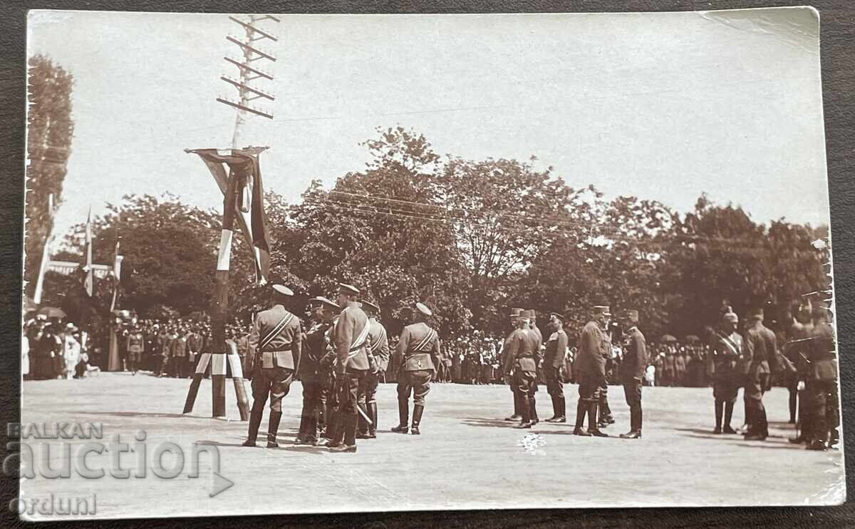 5061 Kingdom of Bulgaria Tsar Ferdinand Welcomes Emperor Karl