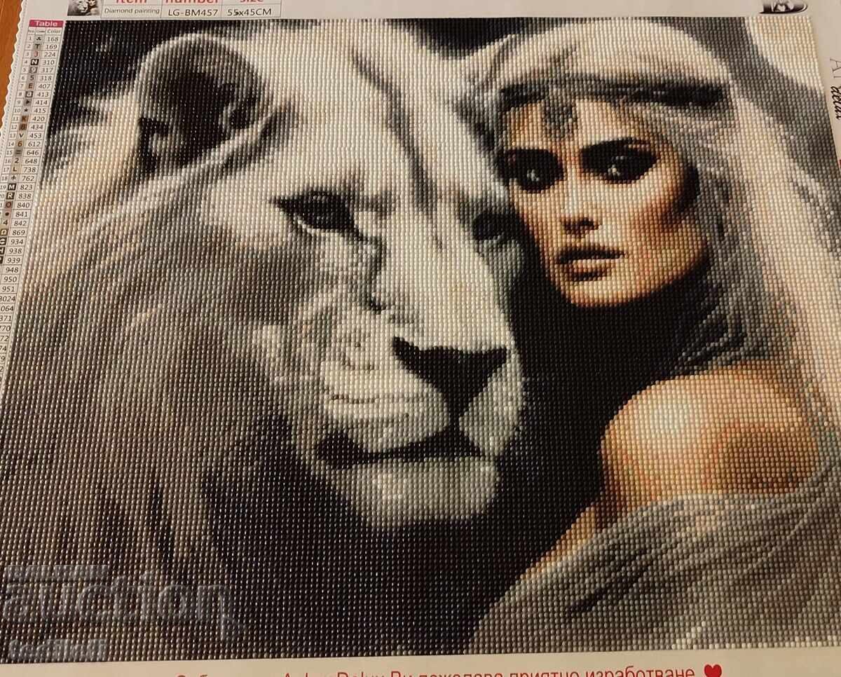 Продавам нареден диамантен гоблен