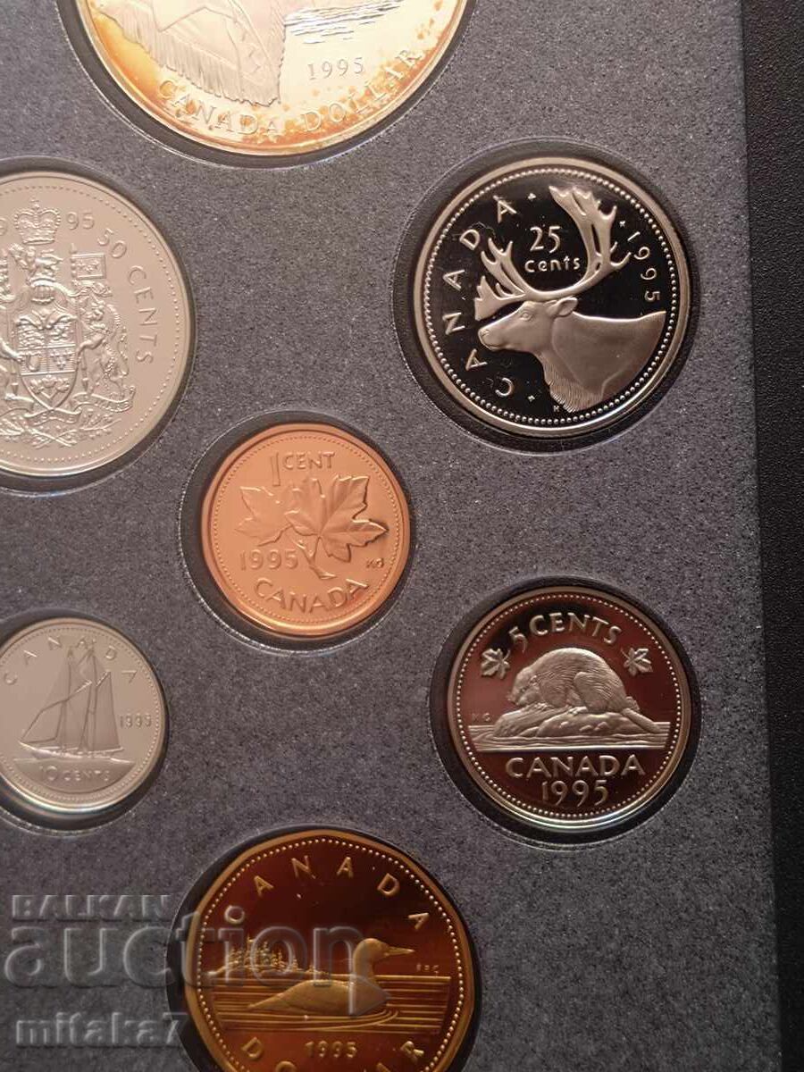 Set of coins 1995, Canada - 5 Set of coins 1995, Canada - 5