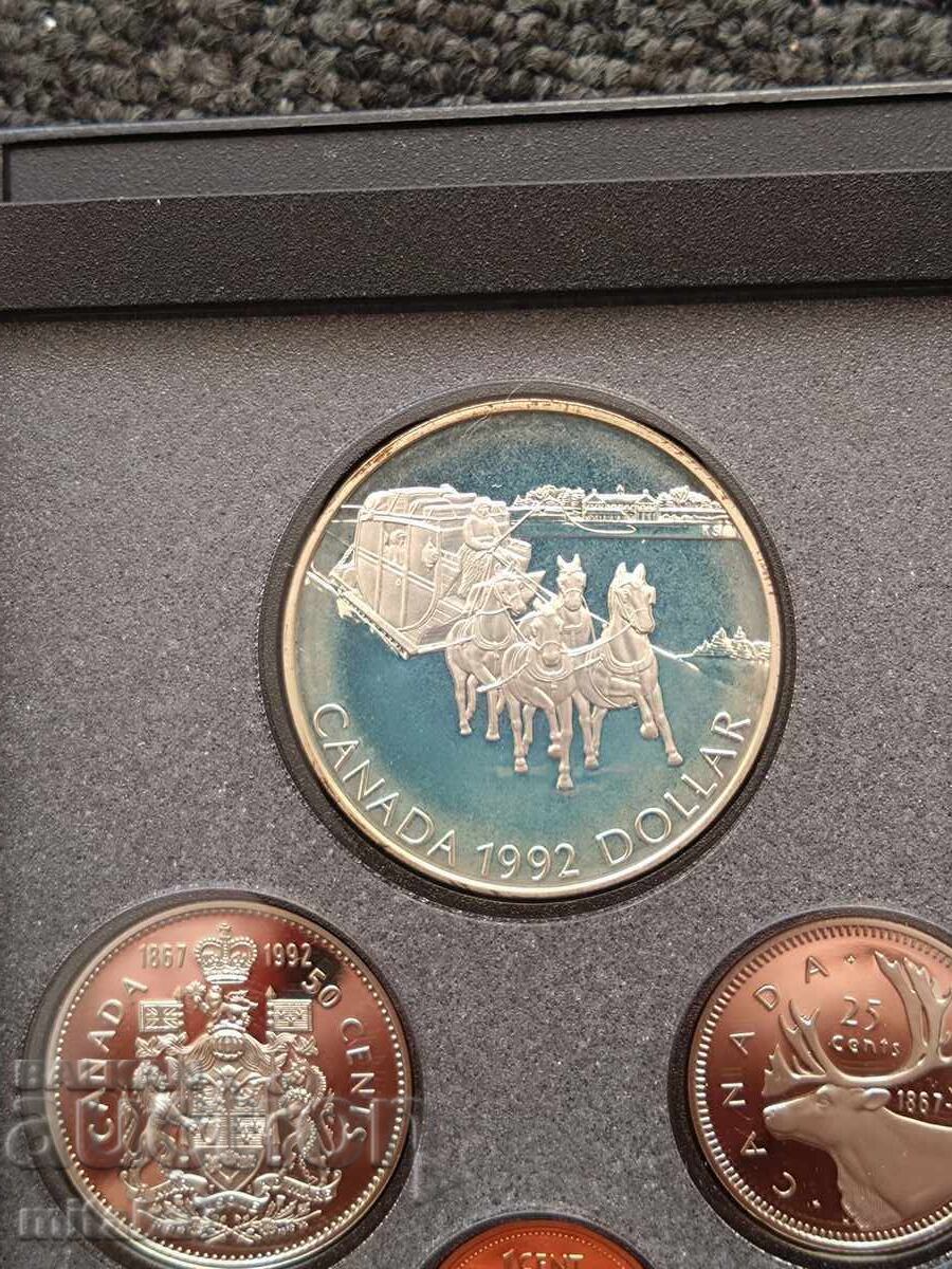 Licitație Set monede 1992, Canada Licitație Set monede 1992, Canada