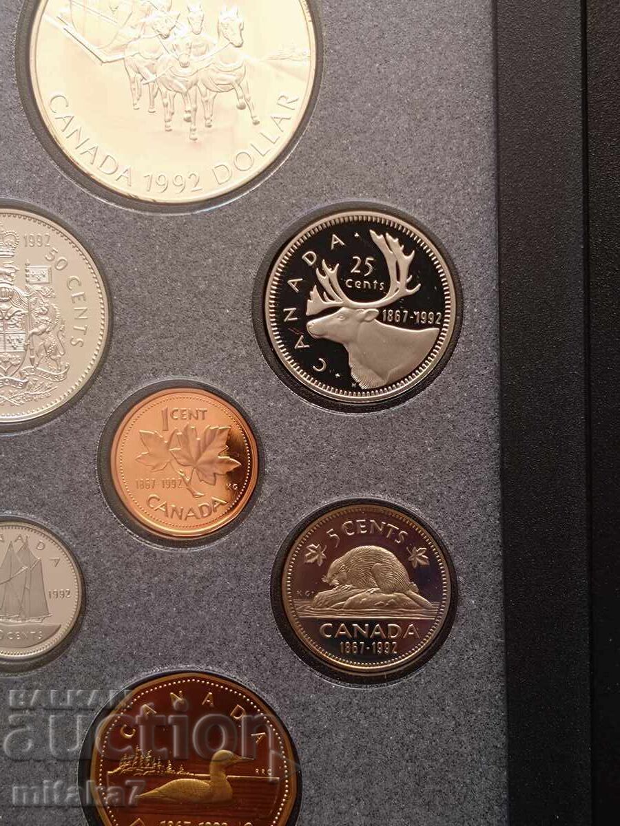 Παράδοση Σετ νομισμάτων 1992, Καναδάς Παράδοση Σετ νομισμάτων 1992, Καναδάς