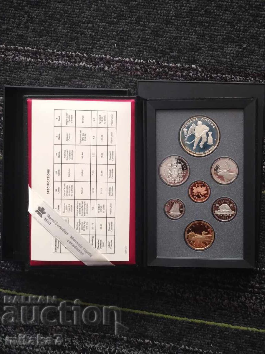 Σετ νομισμάτων 1993, Καναδάς με τιμή 78.00 BGN | € 39.88