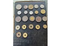 Lot of coins, the whole world