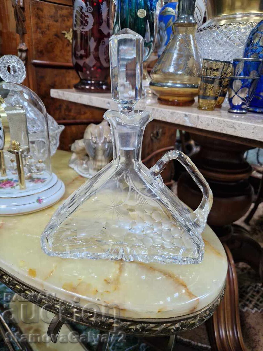 Beautiful antique German crystal decanter Beautiful antique German crystal decanter