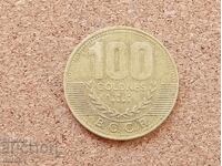 Κόστα Ρίκα 100 κολόν 2000