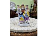 Συλλεκτικό παλιό πορσελάνινο ειδώλιο Sitzendorf