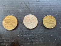 Lot de monede jetoane