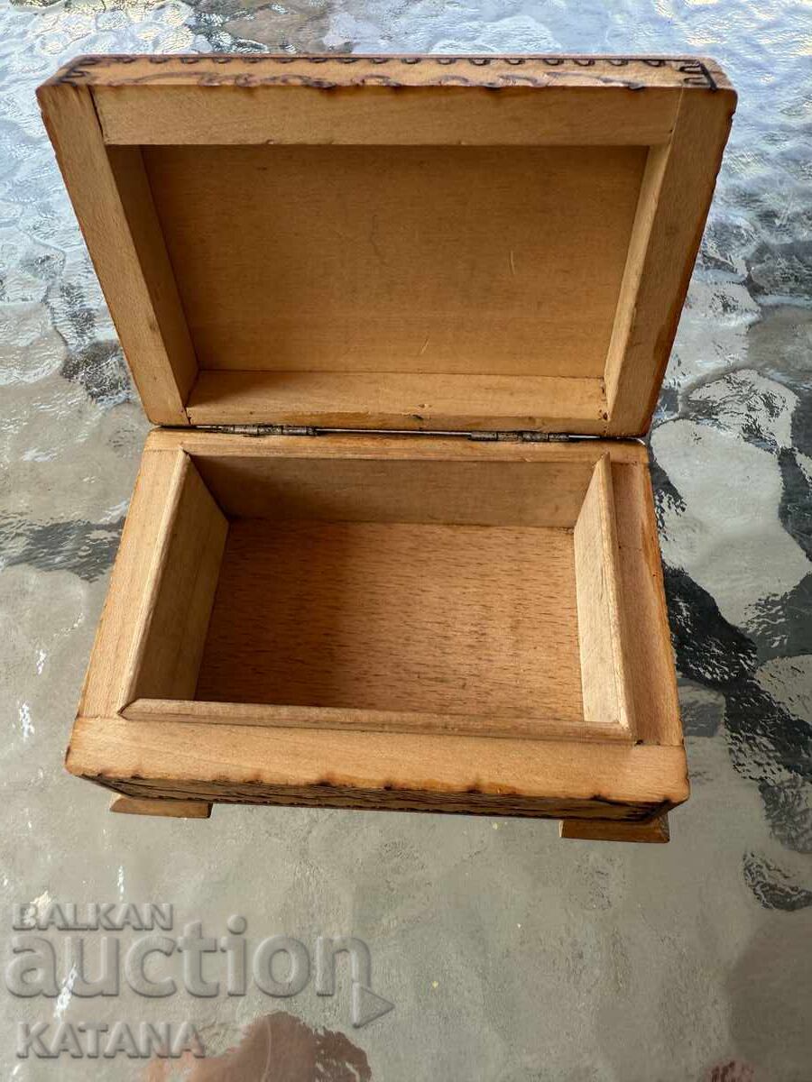 Wooden box with price 25.00 BGN | € 12.78