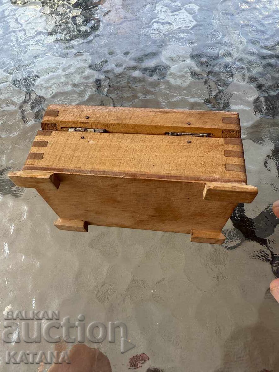 Auction  Wooden box