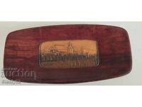 Πιάτο από μπαμπού με στάμπα χάλκινο, Στσέτσιν, Πολωνία