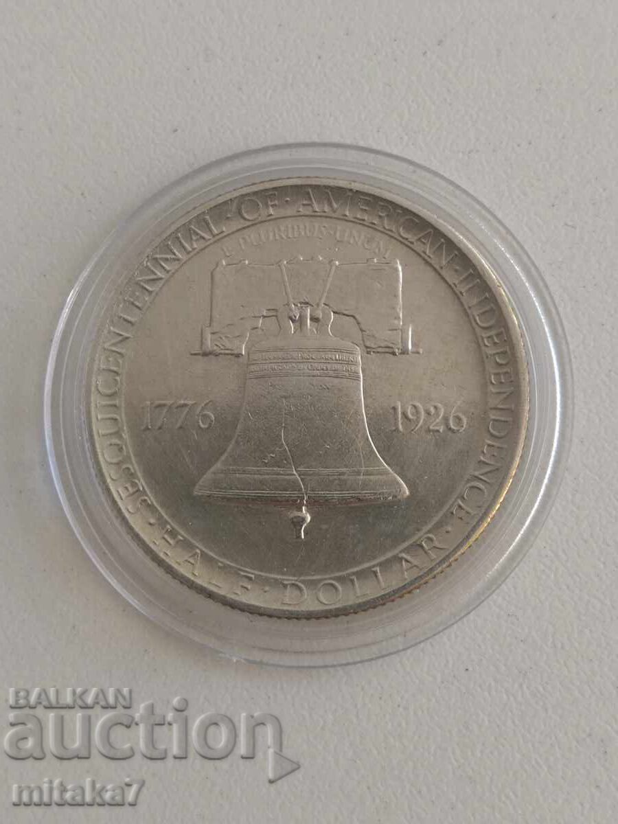 Delivery of 1/2 Dollar 1926, Silver, USA Delivery of 1/2 Dollar 1926, Silver, USA