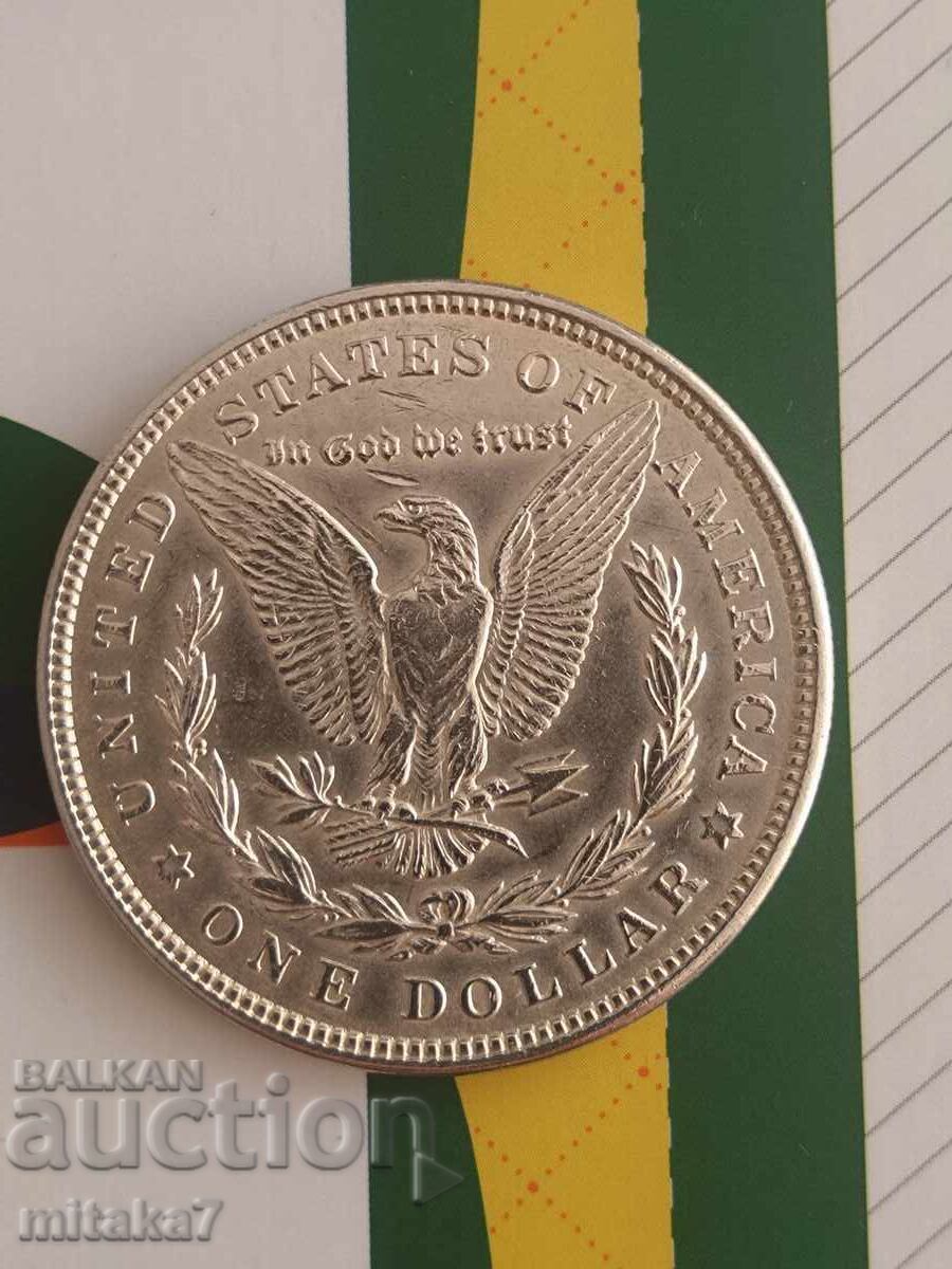 Auction Morgan Dollar 1921, Silver, USA Auction Morgan Dollar 1921, Silver, USA