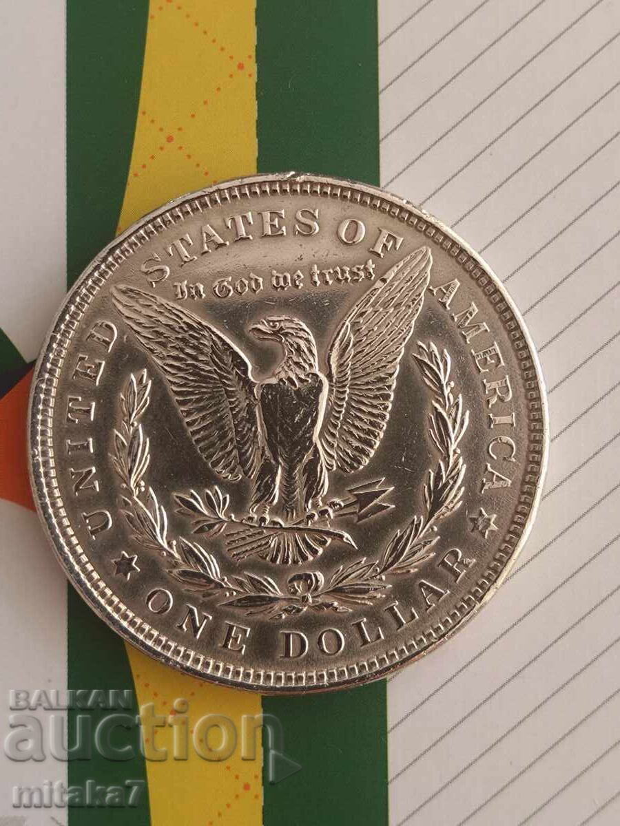 Auction Morgan Dollar 1921, Silver, USA Auction Morgan Dollar 1921, Silver, USA