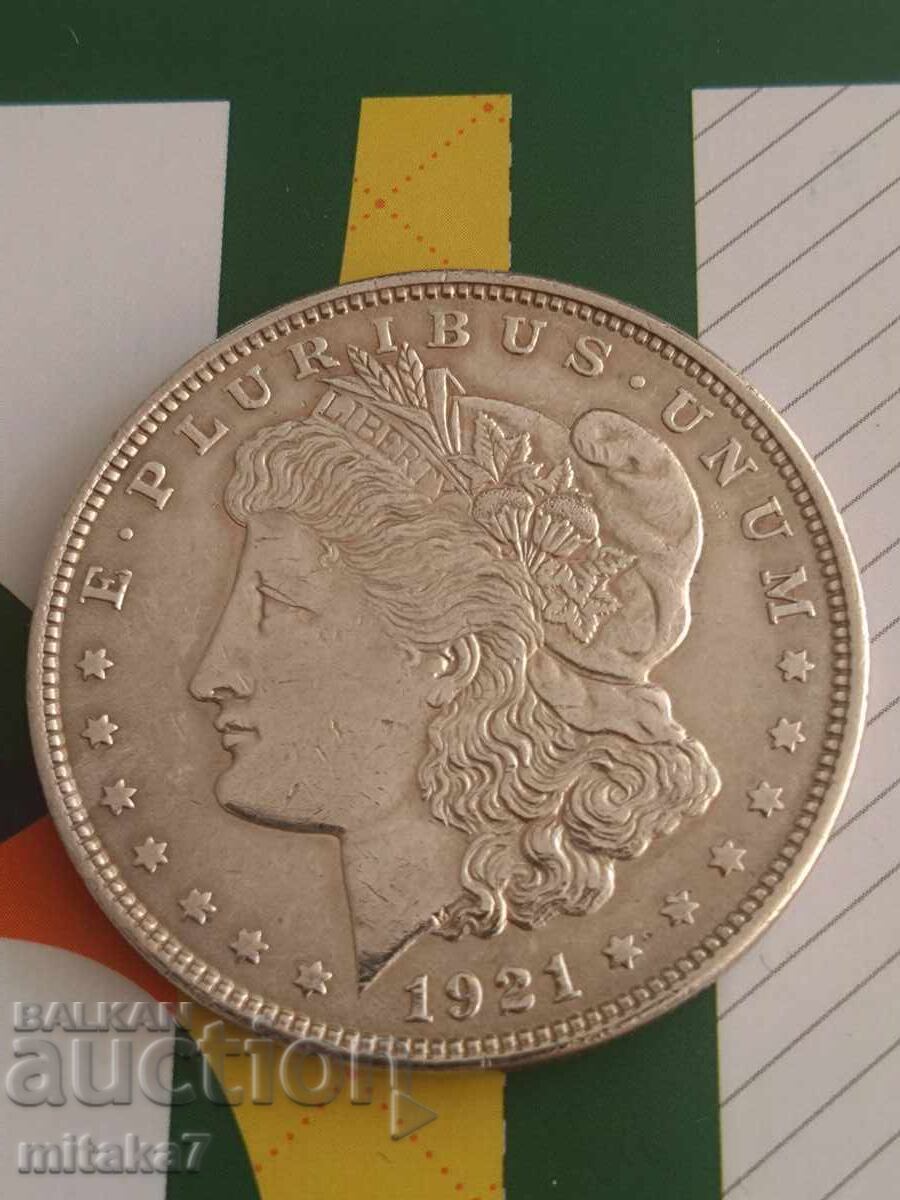 Morgan Dollar 1921, Silver, USA with price 96.00 BGN | € 49.08 Morgan Dollar 1921, Silver, USA with price 96.00 BGN | € 49.08