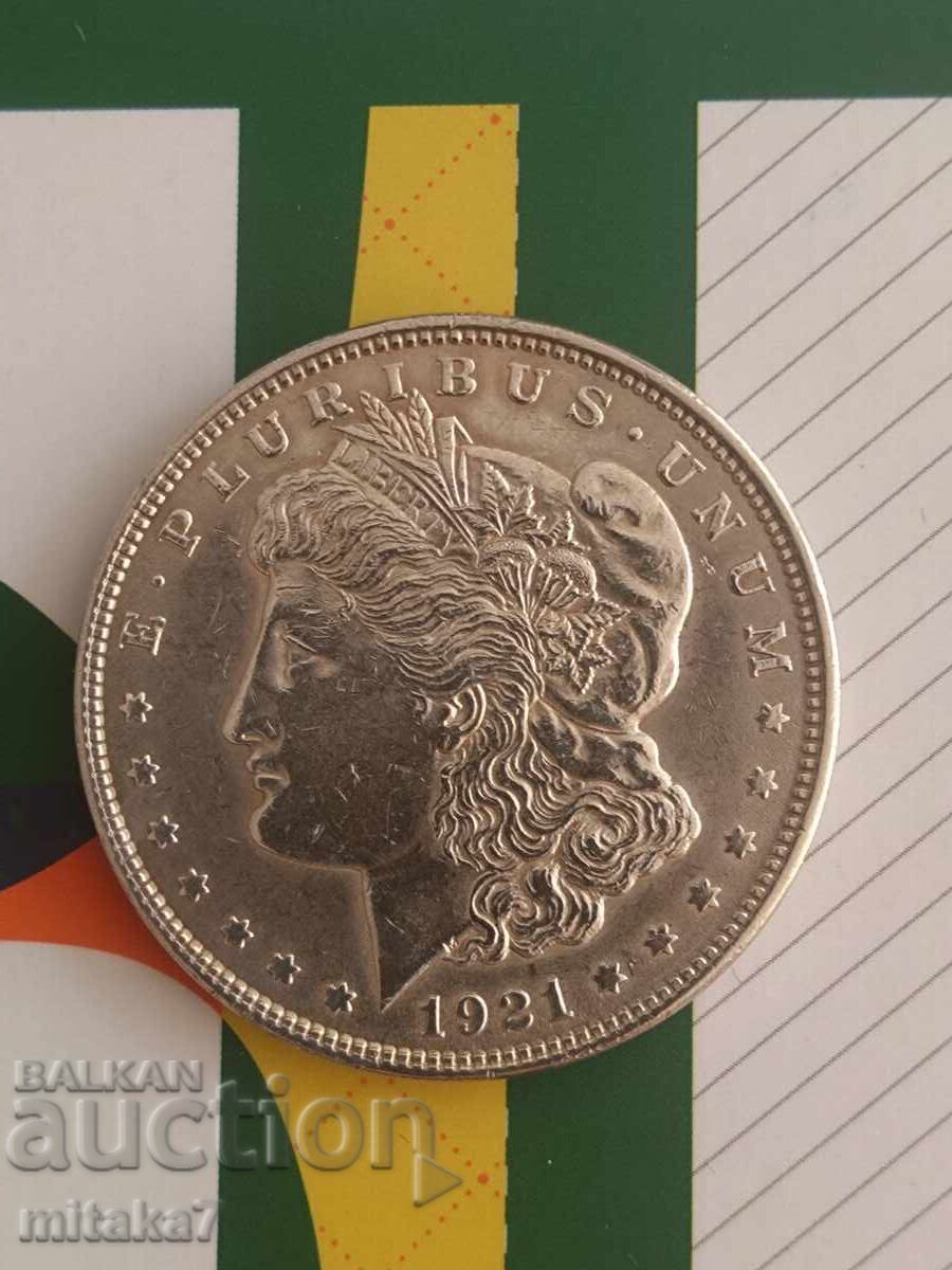 Morgan Dollar 1921, Silver, USA Morgan Dollar 1921, Silver, USA