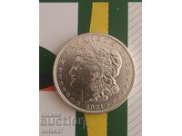 Morgan Dollar 1921-D Year, Silver, USA