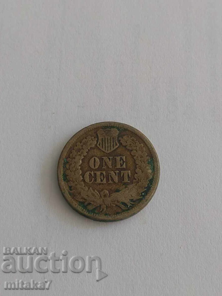 Licitație 1 cent 1863, SUA Licitație 1 cent 1863, SUA