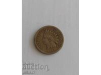 1 λεπτό 1863, ΗΠΑ