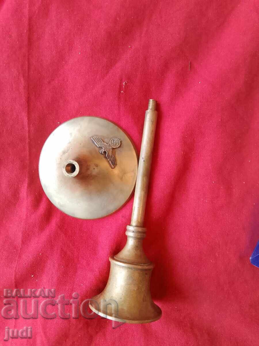 Τρίτο Ράιχ υπέροχο κηροπήγιο με βίδα - 5