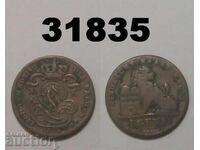 Белгия 1 сантим 1894