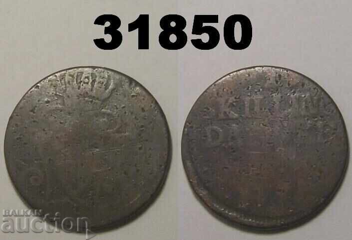 Дания 1 скилинг 1771 Дания 1 скилинг 1771