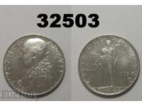 Vatican 100 lire 1955 Vatican